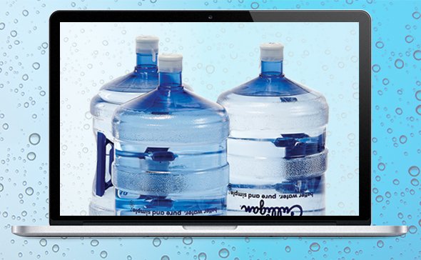 Order bottled water online